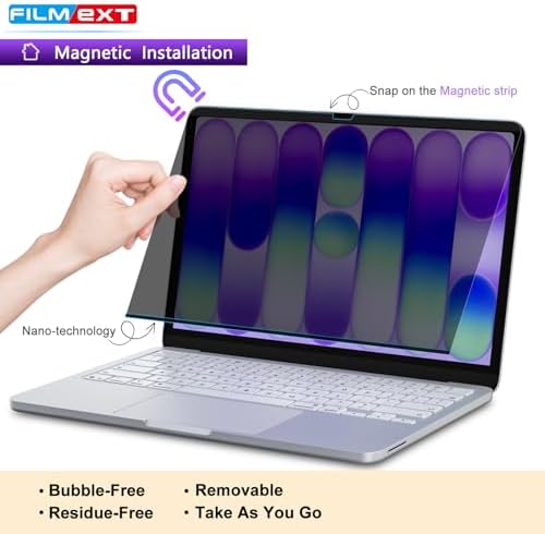 FILMEXT Magnetic Privacy Screen for Macbook Neo 13 inch (2026, A18 Pro) - Image 4