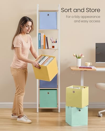 SONGMICS Storage Cubes, Set of 6 Odorless Foldable Storage Boxes - Image 5