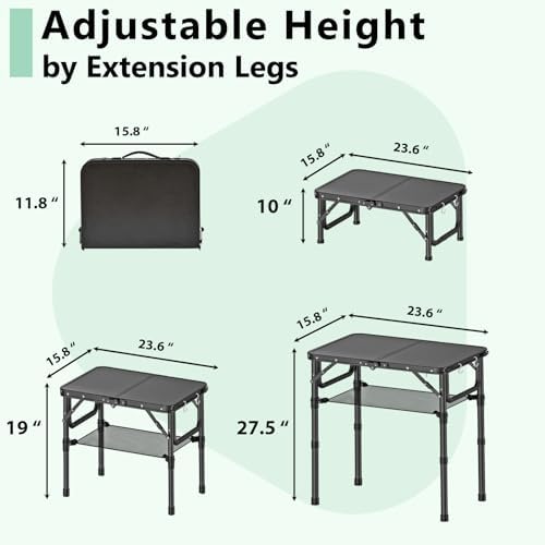 YihuiKo Folding TV Tray, Lightweight Portable Small Folding Table - Image 2