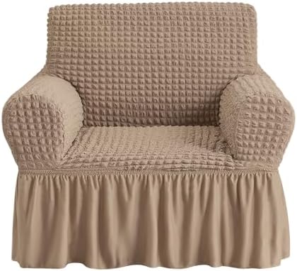 NICEEC Arm Chair Covers Armchair Covers Universal Slipcovers with Skirt by NICEEC