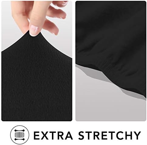 PureFit Stretc Recliner Chair Covers Fleece Soft Couch Covers for Sofa - Image 4