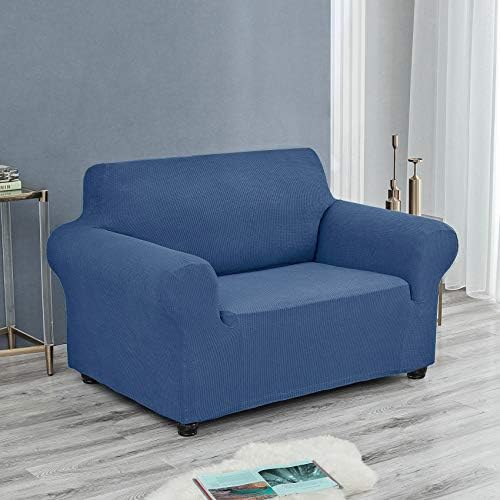 Joccun Stretch Chair Couch Cover,1-Piece Sofa Slipcover Spandex Jacquard Fabric Sofa Covers with Elastic Bottom,Washable Furniture Protector for Dogs,Cats,Kids(Armchair,Riverside) - Image 5