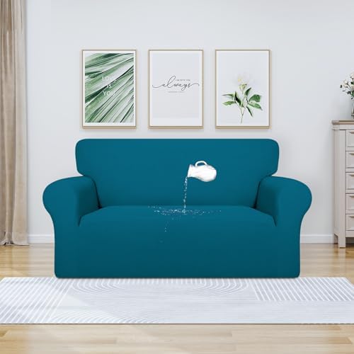 PureFit Waterproof Loveseat Couch Cover Slipcovers for Couches and Sofas - Image 2