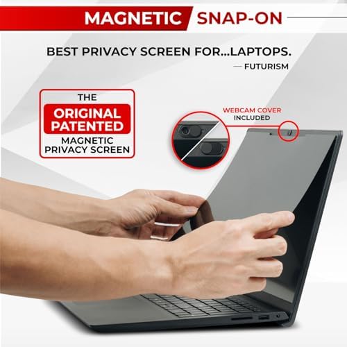 SightPro Magnetic Laptop Privacy Screen 15.6 Inch 16:9 - Patented Removable Laptop Privacy Filter Shield and Protector - Image 4