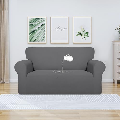 PureFit Waterproof Loveseat Couch Cover Slipcovers for Couches and Sofas - Image 2