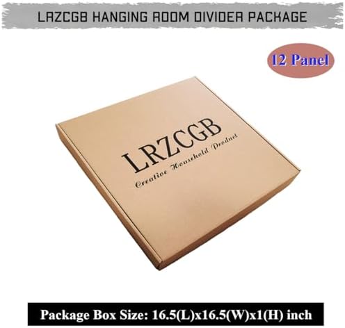 LRZCGB Hanging Room Divider,12pcs PVC Screen Panel with Butterfly Flower Bird for Living Dining Study Sitting-Room Hotel Bar Decoration(White) - Image 5