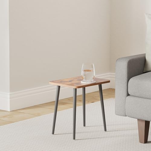 FORAOFUR End Table Set of 2, Modern Wooden Side Table for Living Room, Bedroom, Boho for Small Spaces, Easy Assembly - Image 2