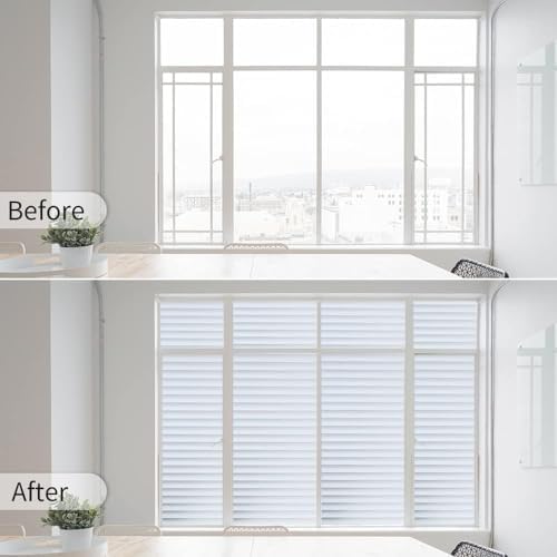 Window Privacy Film Blinds with Tools, Blinds, 23.6" x 78.7" - Image 2