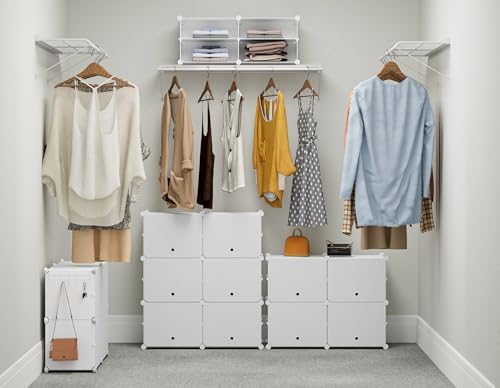 HOMIDEC Shoe Rack Organizer 24 Pair Modular Shoe Storage Cabinet for Closet - Image 6