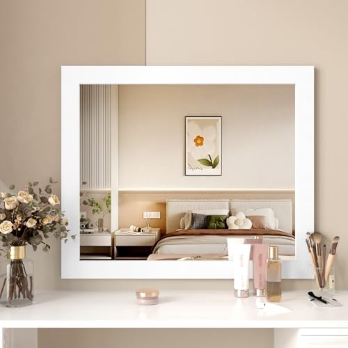 WESTICK 10M White Mirror Frame Border Peel and Stick Mirror Tape Border for Bathroom Waterproof White Wallpaper Borders Vinyl Removable Bulletin Board Borders for Bedroom Decor DIY 3.9"x394" - Image 5