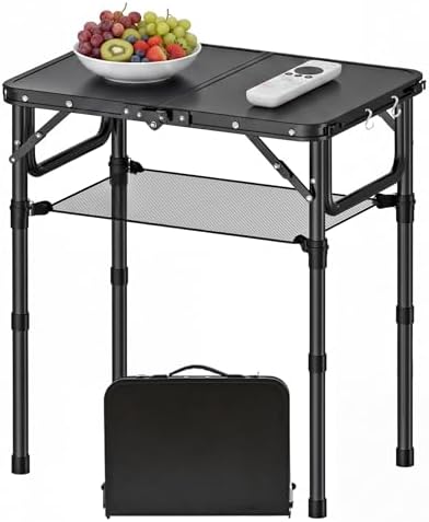 YihuiKo Folding TV Tray, Lightweight Portable Small Folding Table by YihuiKo