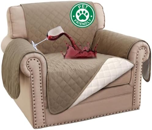 Turquoize 100% Waterproof Chair Covers Couch Covers for Dogs, Chair 28" by Turquoize