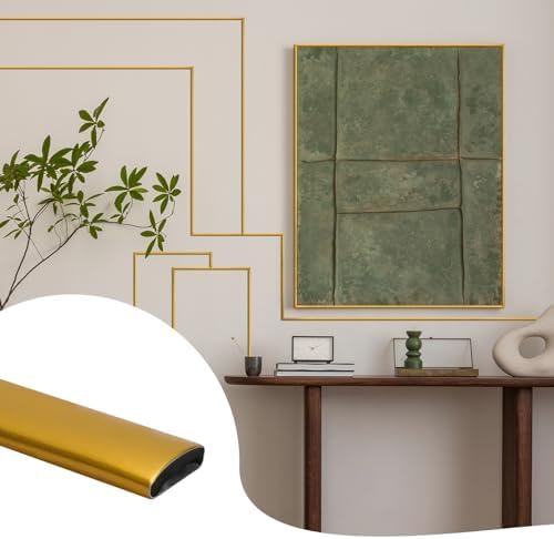 52.5 Ft Peel and Stick Wall Molding Trim, Flexible PVC Trim by JSIWOTH