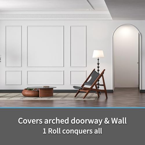 Art3d 30 ft Flexible Peel and Stick Crown Molding Trim, Wall Decor, White - Image 3