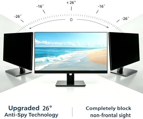 [2 Pack] 18.5 Inch Computer Privacy Screen for 16:9 Aspect Ratio - Image 2