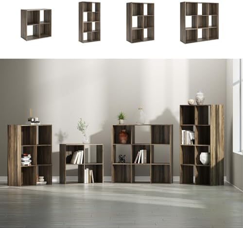 Signature Design by Ashley Shallifer 8-Cube Storage Organizer, Brown - Image 6