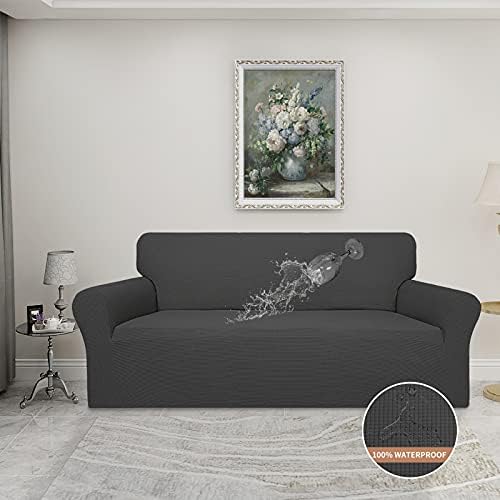 Easy-Going 100% Waterproof Couch Cover, 3 Cushion Couch Slipcover for Sofa - Image 2