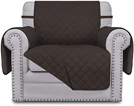 Easy-Going Reversible Couch Cover, Small Chair, Chocolate/Chocolate by Easy-Going