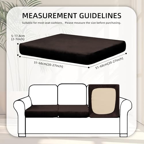 8 Pcs Outdoor Cushion Covers, Patio Sofa Cushion Covers Replacement - Image 2