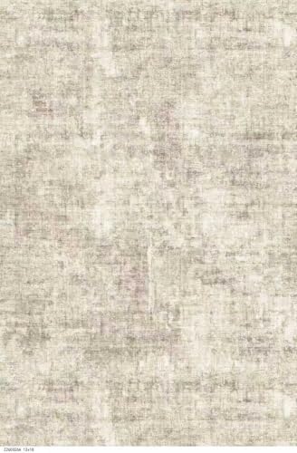 12x18 ft Extra Large Living Room Rug – Washable Modern Abstract Neutral Oversize Rugs for Bedroom,Dining Room,Family Room – Non-Slip Low-Pile Thin Stain-Resistant Carpet (Warm Beige) by ZHXXUJ