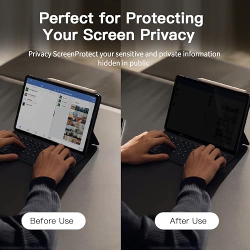 360° Privacy Screen Protector for iPad Pro 11 Inch 2024 Model M4 (5th Generation), - Image 5