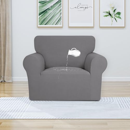 PureFit 100% Waterproof Chair Couch Cover Slipcovers for Couches and Sofas - Image 2