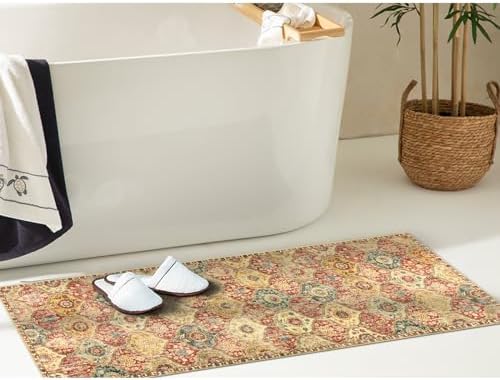 Lahome Moroccan Washable Runner Rug, 2x6 Soft Kitchen Runners for Hallways - Image 5