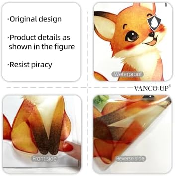 Woodland Animal Wall Stickers Decal - Watercolor Sloth Squirrel Bird Leaf Peel & Stick Removable Wall Art Decoration for Bedroom Living Room Playroom Nursery,111 cm x 150 cm - Image 2