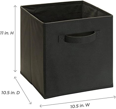 ClosetMaid 3784 Cubeicals Fabric Drawer, Black (Pack of 18) - Image 4