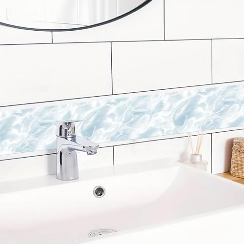 IVN Wallpaper Border Peel and Stick Wall Ice Water 4x196 Inch - Image 2