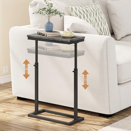 TUTOTAK End Table, Side Table, Tall Couch Table, Sofa Table by ChoosetutotakFurnitureBuildYourCozyHome