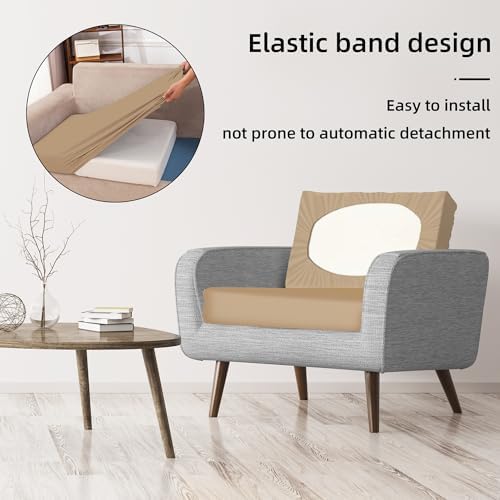 8 Pcs Outdoor Cushion Covers, Patio Sofa Cushion Covers Replacement - Image 6