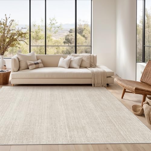 Valenrug 6x9 Area Rugs Non Slip, Large Washable Rugs for Living Room, Beige - Image 6