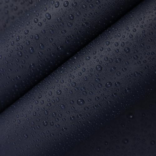 Peel and Stick Wallpaper - Navy Blue, Dark Blue Contact Paper for Cabinets, Bathroom, Bedroom, Kitchen Cabinet - Removable, Self-Adhesive Wallpaper - 17.3" x 197" Solid Color - Image 4