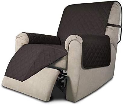 Easy-Going Reversible Couch Cover, Recliner 19 in, Chocolate/Chocolate by Easy-Going