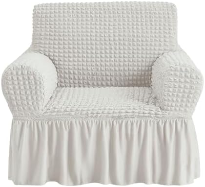 NICEEC Arm Chair Covers Armchair Covers Universal Slipcovers with Skirt by NICEEC
