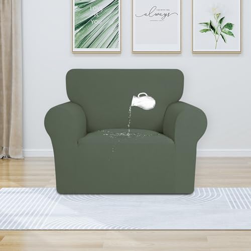 PureFit 100% Waterproof Chair Couch Cover Slipcovers for Couches and Sofas - Image 2