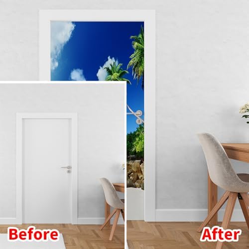 SP 3D Wall Murals - Removable Peel & Stick Door & Wall Decals for Home, Office & Living Room - 30.3"W x 78.7"H, SP-F24073 - Image 6