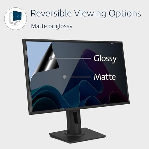 Kensington Eyesafe Privacy Screen for 21.5 inch 16:9 Widescreen Monitor, PCR Plastic, Blue Light Reduction, Computer Privacy Filter for Desktop, Compatible with LG Samsung Dell, EQ215A169A - Image 6