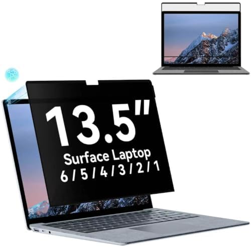 Privacy Filter Compatible with 13.5 In Surface Laptop 6/5/4/3/2/1 by Protescreen