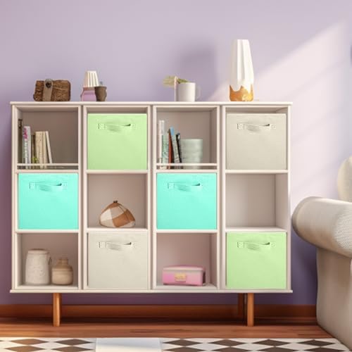 ShellKingdom Storage Bins, Foldable Fabric Storage Cubes And Cloth Storage - Image 2