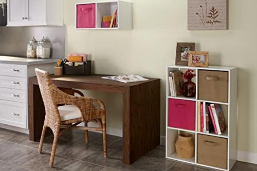 ClosetMaid Cubeicals 6 Cube Storage Shelf Organizer Bookshelf, Stackable, Vertical or Horizontal, Easy Assembly, Wood, White Finish - Image 6