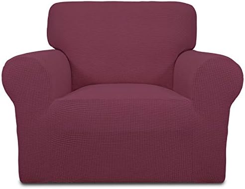 Easy-Going Stretch Chair Slipcover with Arm Washable ASH Rose by Easy-Going