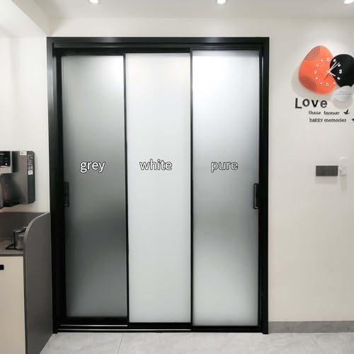 Frosted Glass Window Privacy Film with Tools, Pure, 23.6" x 78.7" - Image 2
