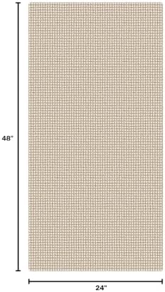 KOZYFLY 2x4 Entry Runner Rug, Small Washable Runners for Entryway, Non Slip Door Mat Indoor Entrance, Front Porch Carpet for Foyer, Kitchen, Bedroom, Bathroom, Ivory Beige - Image 2