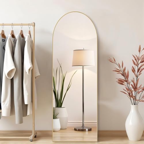 16"x59" Arched Mirror Full Length, Upgraded Body Wall Mirrors - Image 5