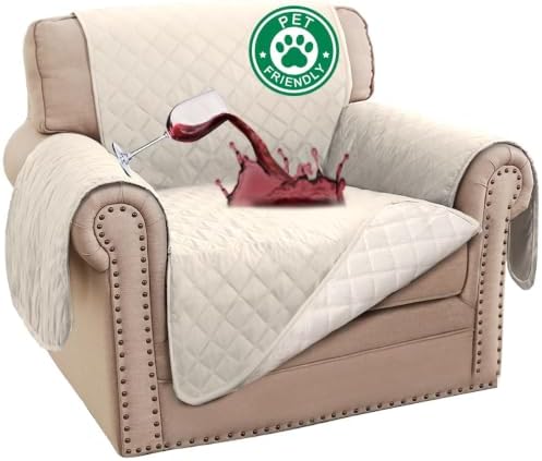 Turquoize 100% Waterproof Chair Covers Couch Covers for Dogs, Chair 28" by Turquoize