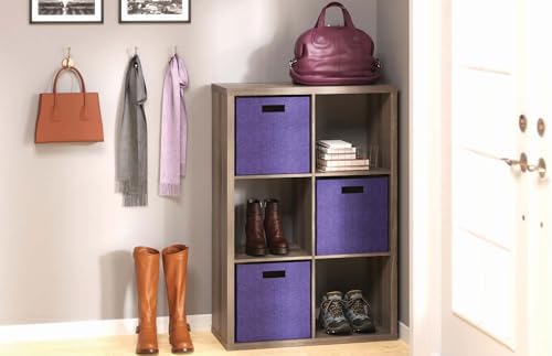 ClosetMaid 7109 Decorative Fabric Storage Bin, Purple - Image 4