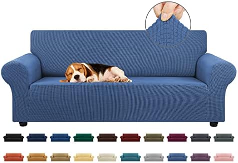 KEKUOU Stretch Couch Covers for Sofa, 3 Cushion Couch Slipcover,Riverside by KEKUOU