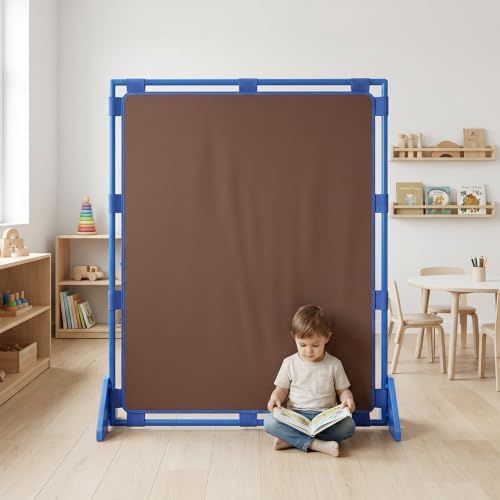 Children's Factory PlayPanel Room Divider 59.5" x 47.5", Walnut by ChildrensFactory